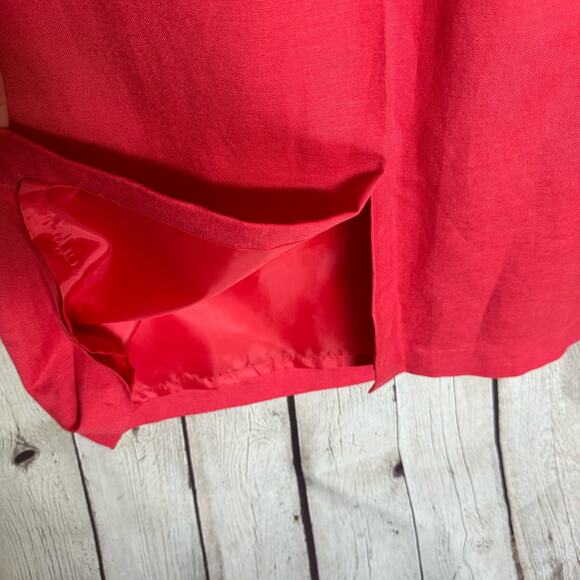 VTG Jessica Howard Wms 10 Linen Blend Sleeveless Maxi Dress With Matching Jacket - Picture 9 of 14